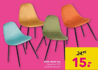Xenos Kids stoel Ivy aanbieding
