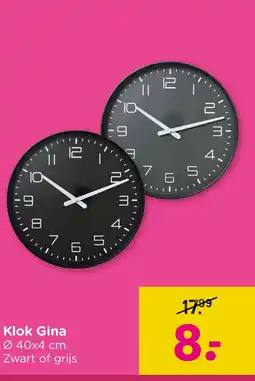 Xenos Klok Gina aanbieding