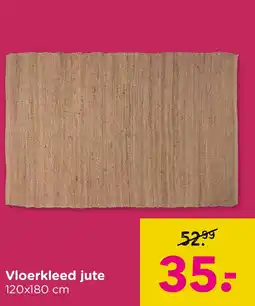 Xenos Vloerkleed jute aanbieding