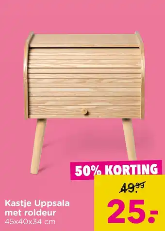 Xenos Kastje Uppsala met roldeur aanbieding