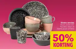 Xenos Divers servies aanbieding
