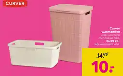 Xenos Curver wasmanden aanbieding