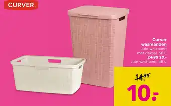 Xenos Curver wasmanden aanbieding
