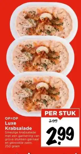Vomar Voordeelmarkt Luxe Krabsalade aanbieding