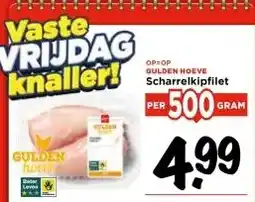 Vomar Voordeelmarkt GULDEN HOEVE Scharrelkipfilet aanbieding