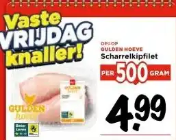 Vomar Voordeelmarkt GULDEN HOEVE Scharrelkipfilet aanbieding