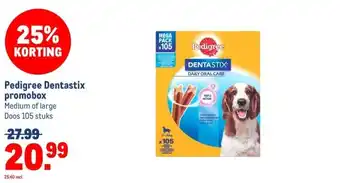 Makro Pedigree Dentastix promobox aanbieding