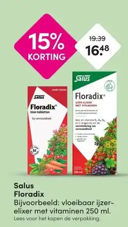 DA Salus Floradix aanbieding