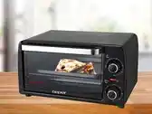 Bol.com Beper 90.882- Elektrische Oven- Zwart (energieklasse B) 12 liter aanbieding