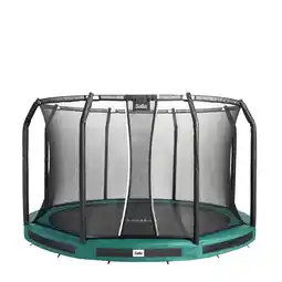 Bol.com Salta Premium Ground - Inground trampoline met veiligheidsnet - ø 396 cm - Zwart aanbieding