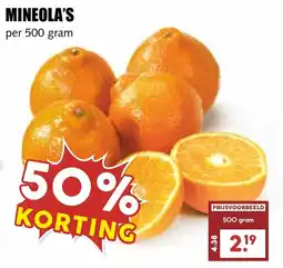 De Boerenschuur Mineola's aanbieding