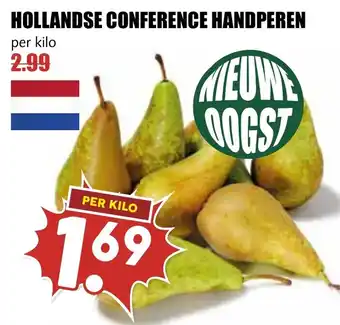 De Boerenschuur Hollandse conference handperen aanbieding