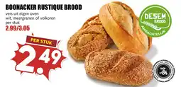 De Boerenschuur Boonacker rustique brood aanbieding