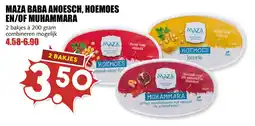 De Boerenschuur Maza baba anoesch, hoemoes en of muhammara aanbieding