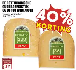 De Boerenschuur De rotterdamsche oude borrelstuk 36 of 100 weken oud aanbieding