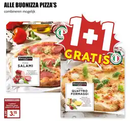 De Boerenschuur Alle buonizza pizza's aanbieding