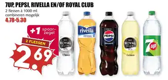 De Boerenschuur 7up, pepsi, rivella en of royal club aanbieding