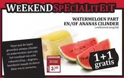 De Boerenschuur Watermeloen part en of ananas cilinder aanbieding