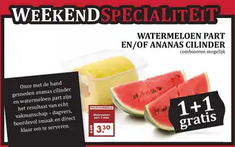 De Boerenschuur Watermeloen part en of ananas cilinder aanbieding