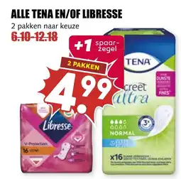 De Boerenschuur Alle tena en/of libresse aanbieding