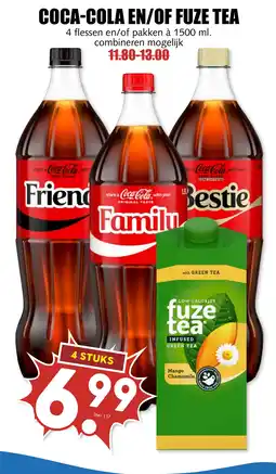 De Boerenschuur Coca-cola en of fuze tea aanbieding