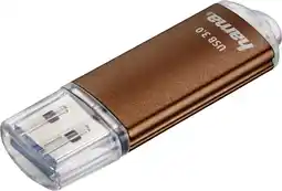 Conrad Hama Laeta USB-stick 16 GB Bruin 124002 USB-A 3.2 Gen 1 aanbieding