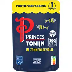 Albert Heijn Princes Tonijn in zonnebloemolie aanbieding
