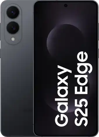Coolblue Samsung Galaxy S25 Edge 256GB Zwart 5G aanbieding