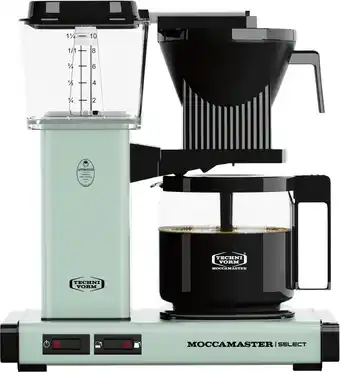 Coolblue Moccamaster KBG Select Pastel groen aanbieding