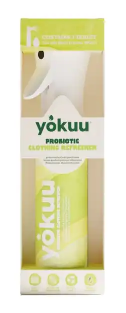 De Online Drogist Yokuu Probiotic Clothing Refreshner Startkit Sunny Meadow aanbieding