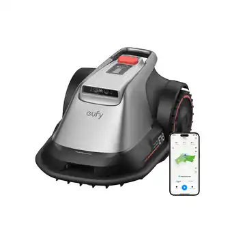 MediaMarkt Eufy Robot Mower E18 Robotmaaier Gray aanbieding