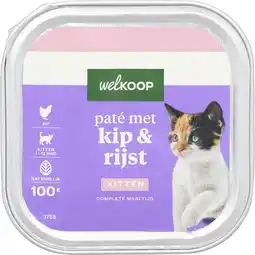 Welkoop Welkoop Pate - Kittenvoer - Kip - 100gram aanbieding