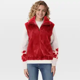 Welkoop Veleste Jinta - Gilet - Rood aanbieding