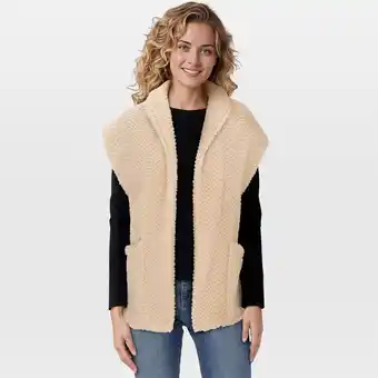 Welkoop Veleste Grace - Gilet - Off white aanbieding