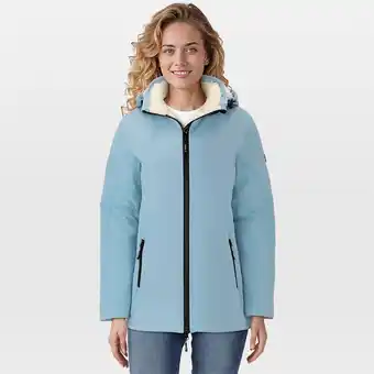 Welkoop Veleste Teddie - Softshell jas - Lichtblauw aanbieding