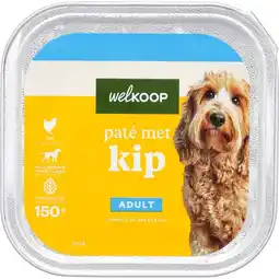 Welkoop Welkoop Paté - Hondenvoer - Kip - 150gram aanbieding