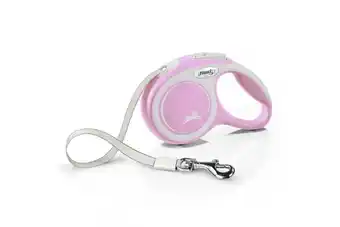 Welkoop Flexi New Confort Tape - Rollijn - Hondenriem - Roze - XS - 3 meter aanbieding
