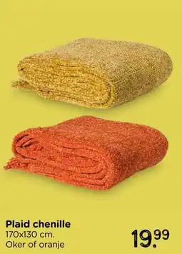 Xenos Plaid chenille aanbieding