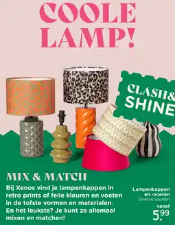 Xenos Lampenkappen en voeten aanbieding