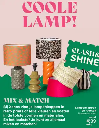 Xenos Lampenkappen en voeten aanbieding