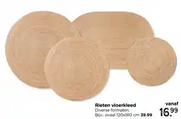 Xenos Rieten vloerkleed aanbieding