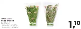 HANOS HANOS Selektie Verse kruiden aanbieding