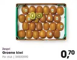 HANOS Zespri Groene kiwi aanbieding