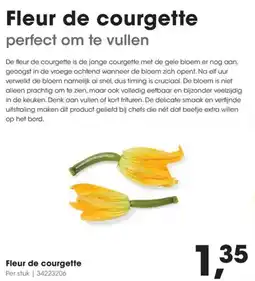 HANOS Fleur de courgette aanbieding