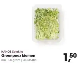 HANOS HANOS Selektie Greenpeez kiemen aanbieding
