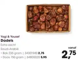 HANOS Yogi & Yousef Dadels aanbieding
