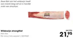 HANOS Wildzwijn strengfilet aanbieding