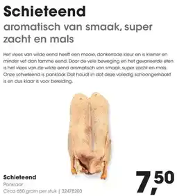 HANOS Schieteend aanbieding