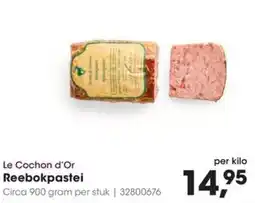 HANOS Le Cochon d'Or Reebokpastei aanbieding