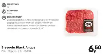 HANOS Bresaola Black Angus aanbieding